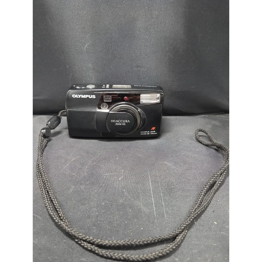 Olympus Infinity Accura Zoom 105 38-105mm Point & Shoot Film Camera TESTED!